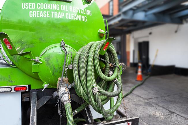 Grease Trap Cleaning of Highland employees